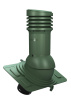Вентиляционный выход Wirplast Wirovent Evo Uniwersal E17 125 RAL 6020