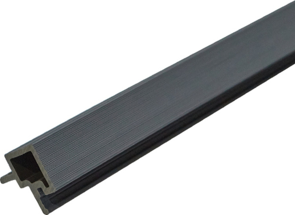 Профиль угловой стеновые панели СМ Волл (CM Wall) 3000х56х49мм эбонит (ebony)