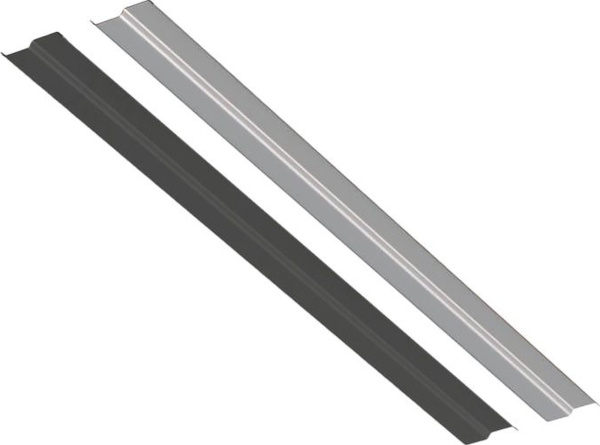 Планка Вака Braas RAL 7030 серый, RAL 7016 черный 2м