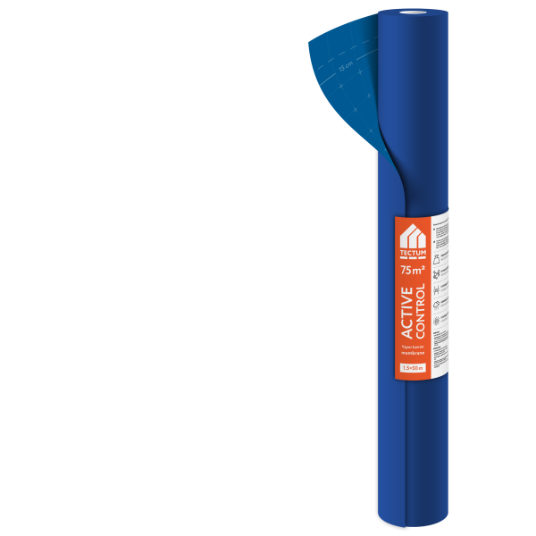 Пароизоляционная мембрана Tectum Active Control (75 м2)