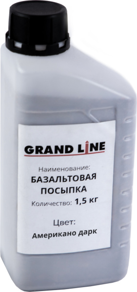 Базальтовая посыпка для ремкомплекта композитной черепицы Grand Line американо дарк