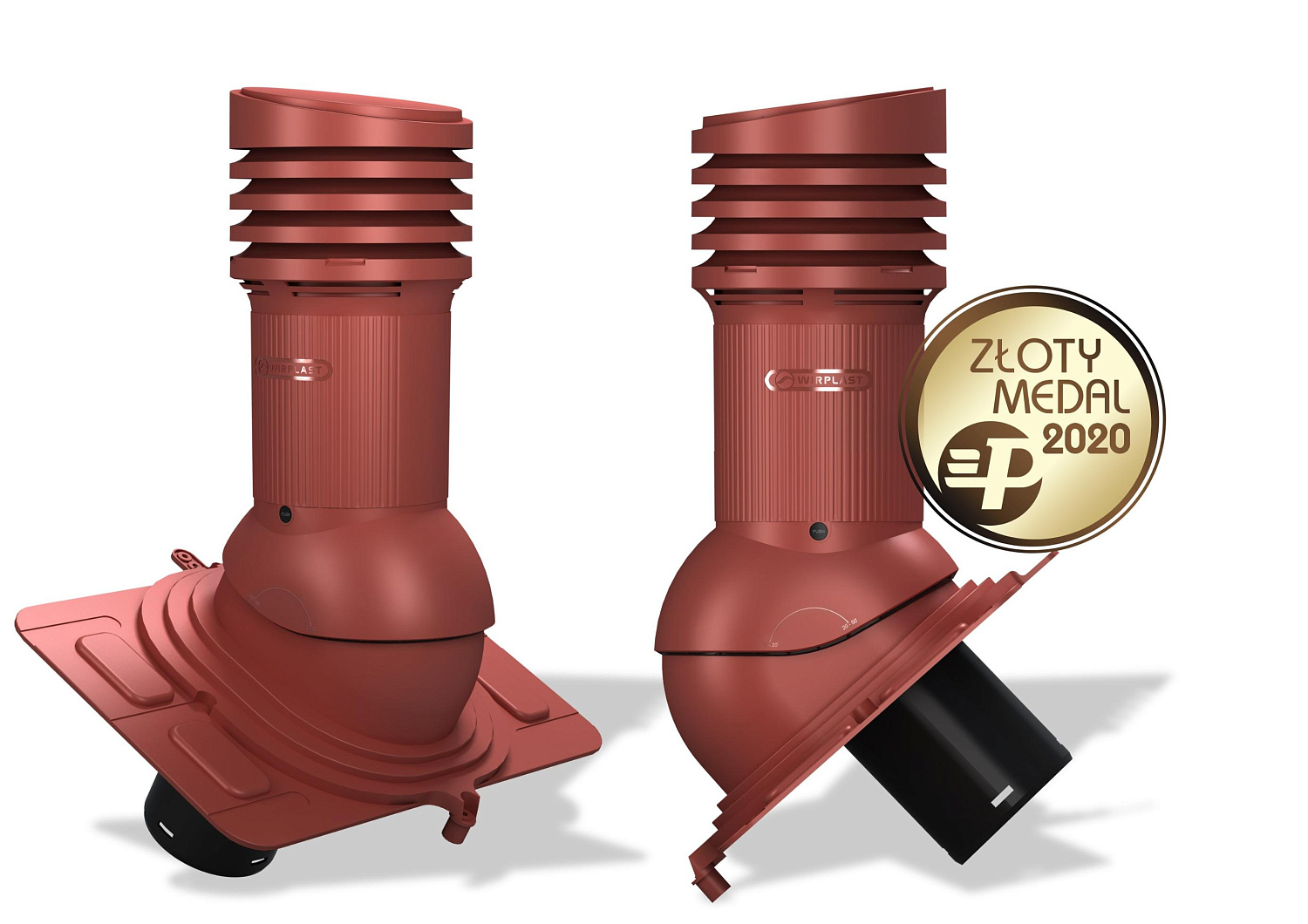 Вентиляционный выход Wirplast Wirovent Evo Uniwersal E18 125 RAL 3009