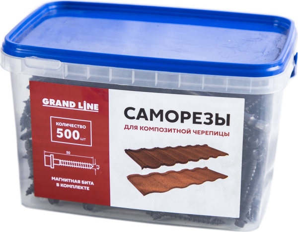 Саморезы для композитной черепицы зеленый (500шт)