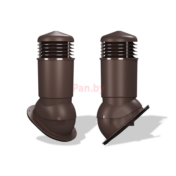 Вентиляционный выход Wirplast Wirovent Plus Normal K89 изолированный (утепленный) RAL 8017