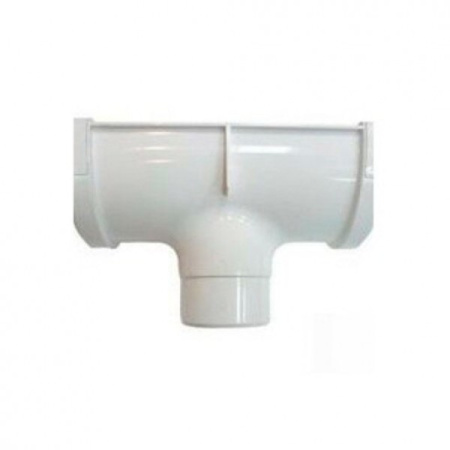 Воронка желоба ТЕХНОНИКОЛЬ ПВХ 125/82, белый