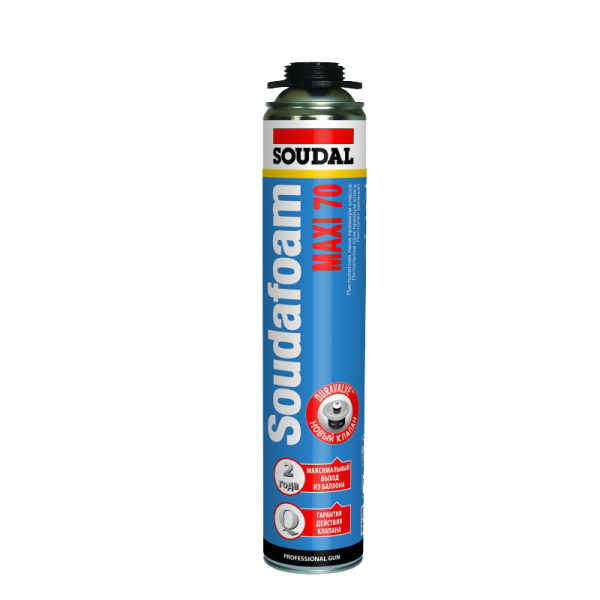 Монтажная пена пистолетная SOUDAFOAM MAXI 70