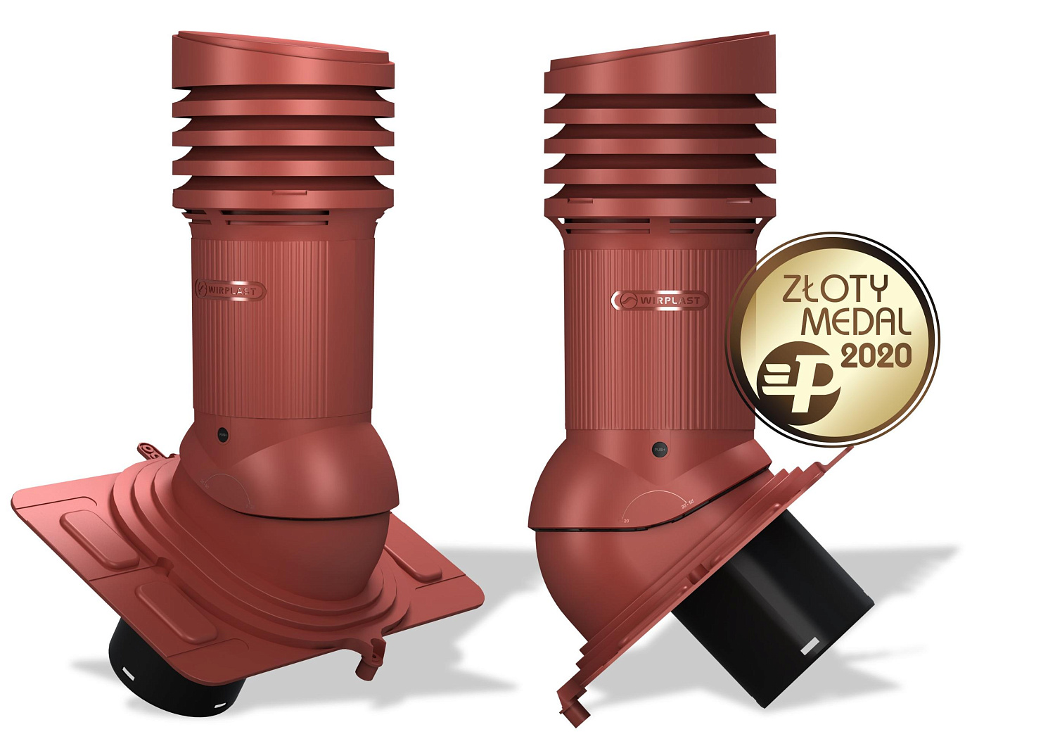 Вентиляционный выход Wirplast Wirovent Evo Uniwersal E21 150 RAL 3009