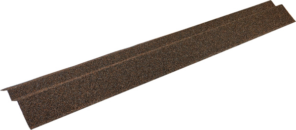 Планка карнизная для композитной черепицы CM Roof кофе (1,355м)