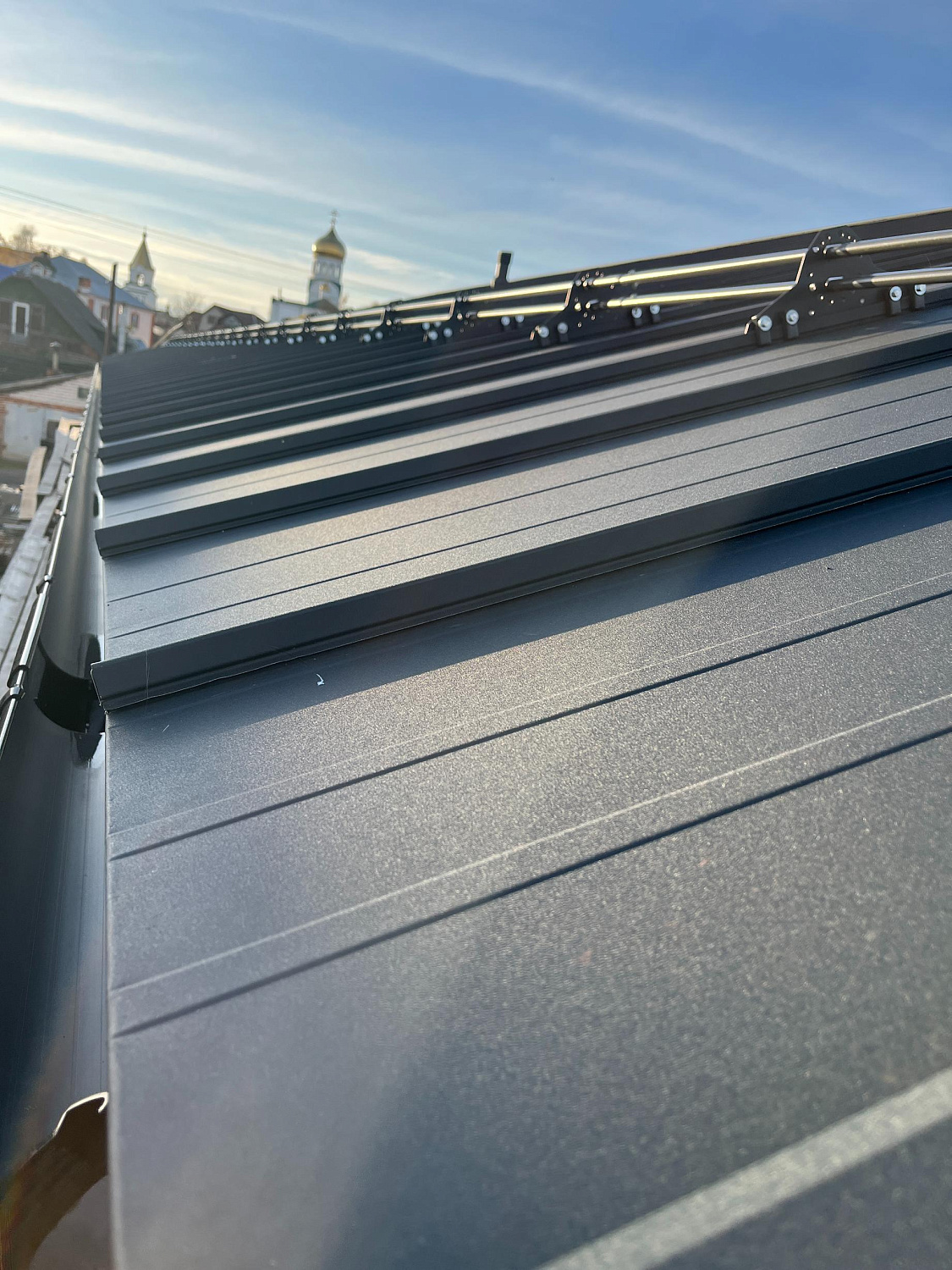 Фальцевая кровля Клик фальц PRO GRANDLINE