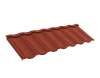 Композитная черепица LUXARD Classic бордо