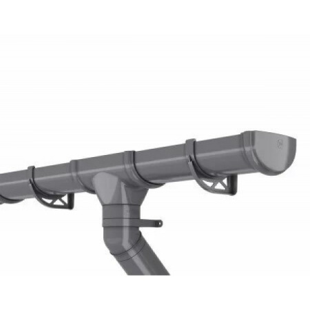 ТН ОПТИМА заглушка желоба, серый, шт