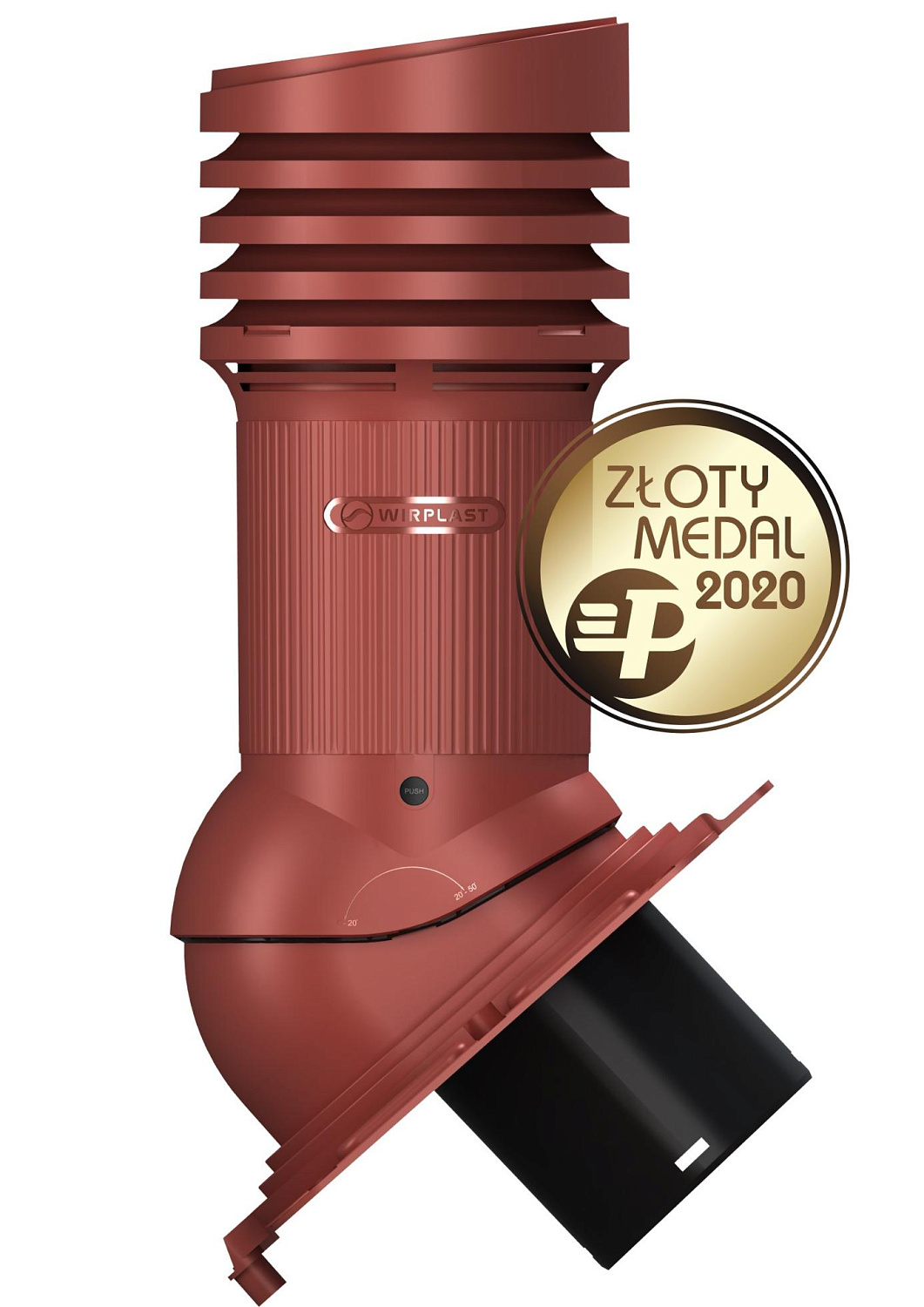 Вентиляционный выход Wirplast Wirovent Evo Uniwersal E21 150 RAL 3009