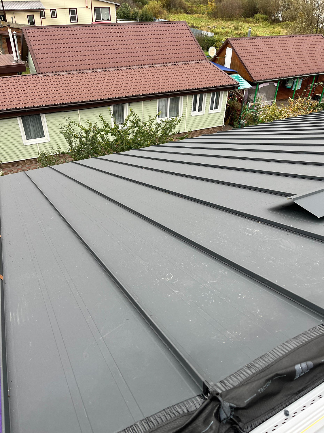 Фальцевая кровля Клик фальц PRO GRANDLINE