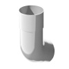 Колено трубы ТЕХНОНИКОЛЬ ПВХ 125/82, 135°, белый