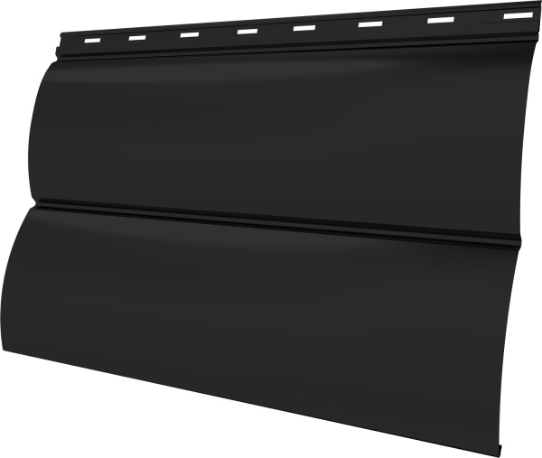 Блок-хаус новый Grand Line 0,45 Drap ТХ с пленкой RAL 9005 черный