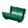 Соединитель желоба ТЕХНОНИКОЛЬ ПВХ 125/82, зеленый