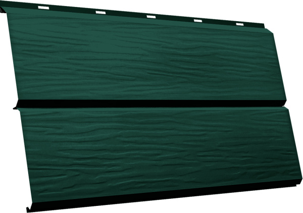ЭкоБрус 3D Grand Line 0,45 Drap с пленкой RAL 6005 зеленый мох
