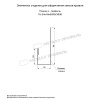 Планка J-профиль 24х18х3000 NormanMP (ПЭ-01-9006-0.5)