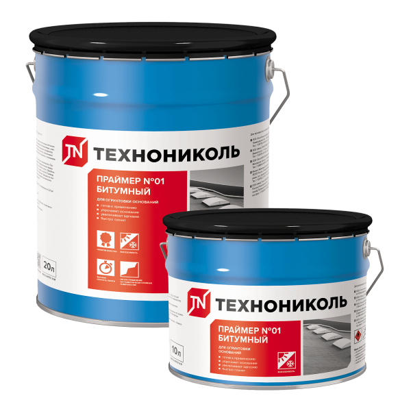Праймер битумный Технониколь №01 20л(16кг)