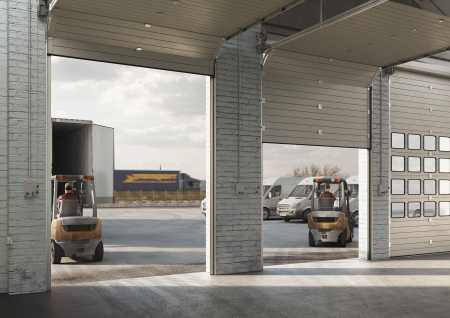 Электропривод навального типа для секционных ворот LATO220/EN