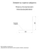 Планка угла внутреннего 30х30х2000 (ПЭ-01-9010-0.45)