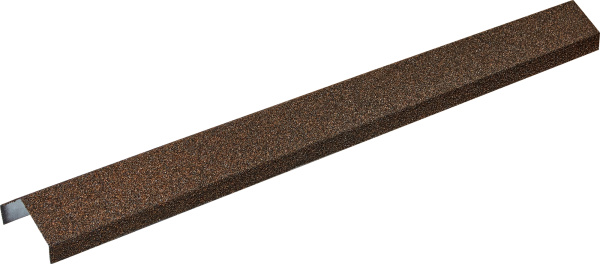 Конек ребровой для композитной черепицы CM Roof кофе (1,35м)