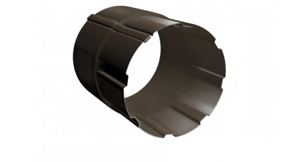 Соединитель трубы Grand Line ПУ 100мм RR 32 темно-коричневый