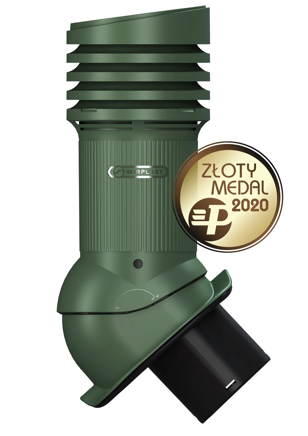 Вентиляционный выход Wirplast Wirovent Evo Perfekta E29 150 RAL 6020