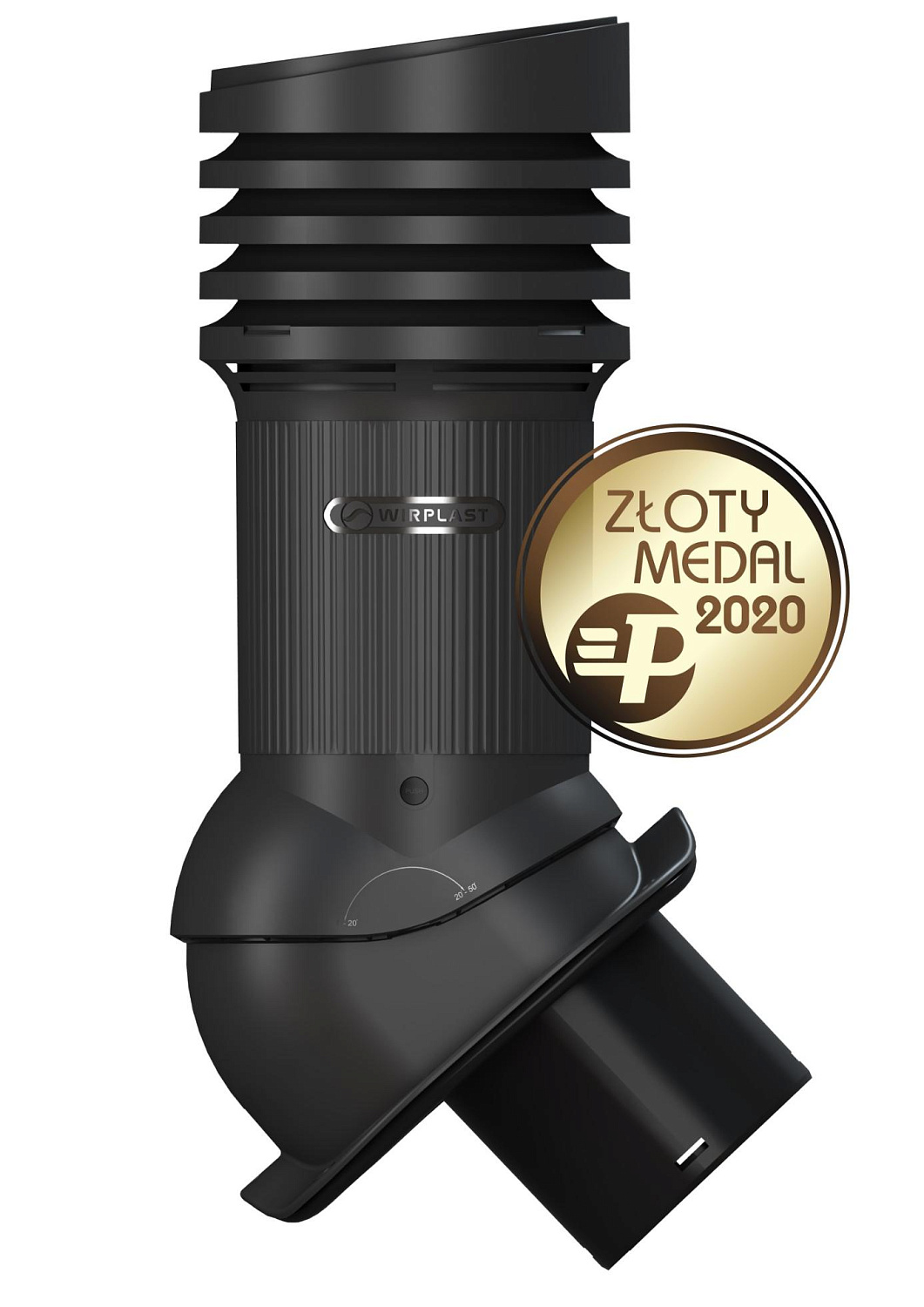 Вентиляционный выход Wirplast Wirovent Evo Perfekta E30 150 RAL 9005