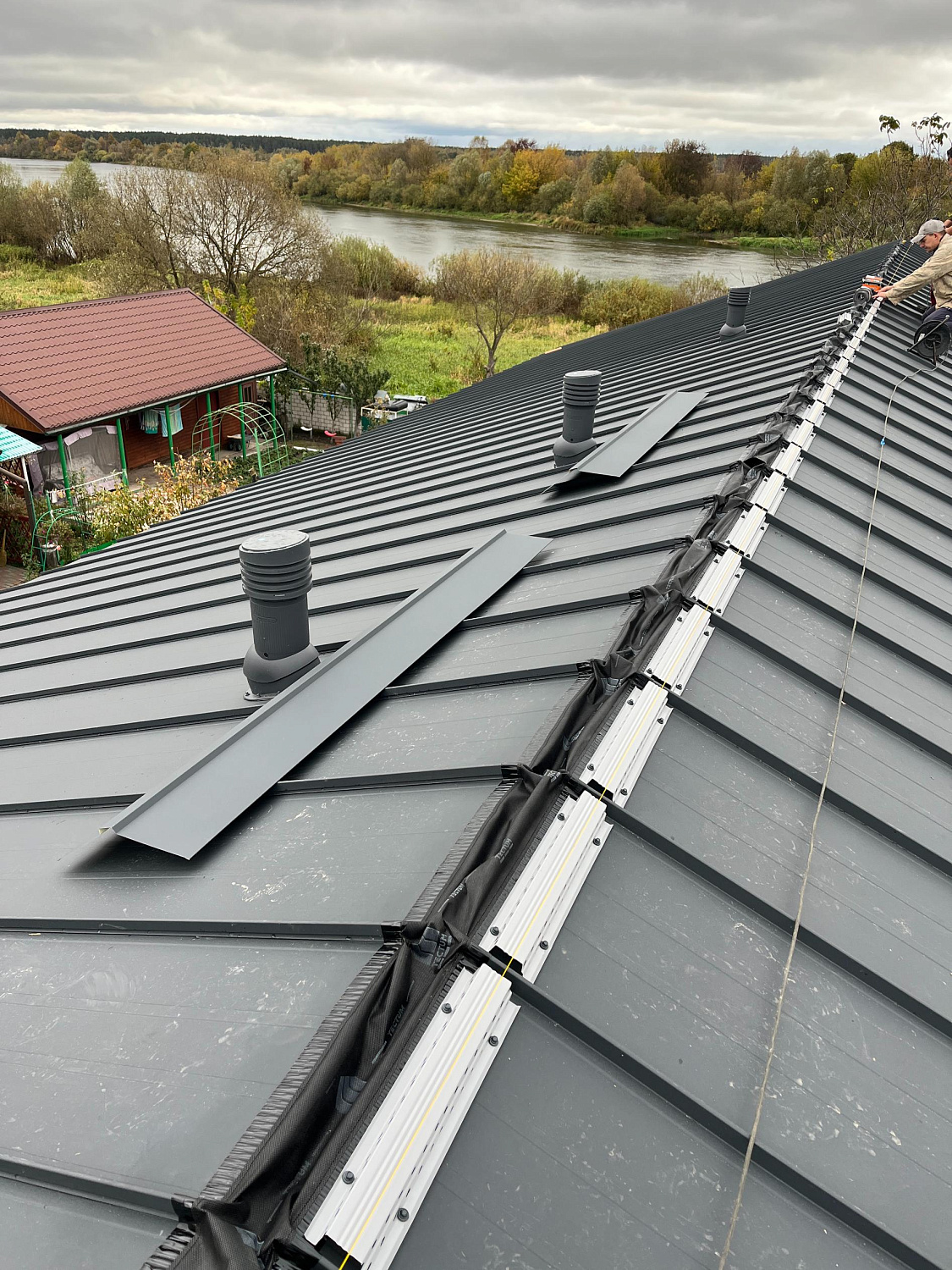 Фальцевая кровля Клик фальц PRO GRANDLINE