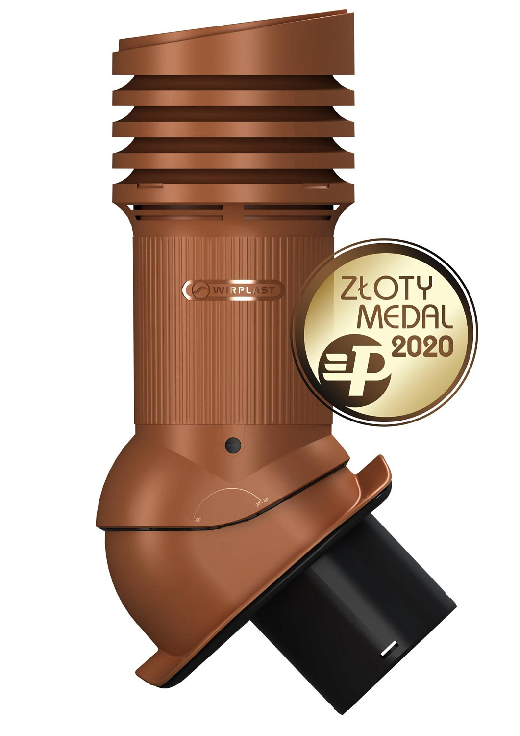 Вентиляционный выход Wirplast Wirovent Evo Perfekta E30 150 RAL 8004