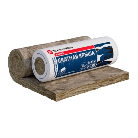 Мат минераловатный ТЕХНОНИКОЛЬ 35QN Скатная крыша, 3900x1200x150 мм, 4,68 м2