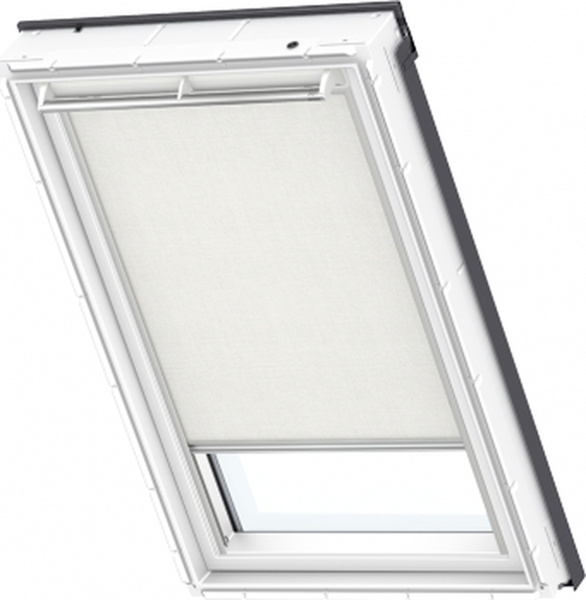 Штора рулонная VELUX RFL-1028 на направляющих 94х118 белый