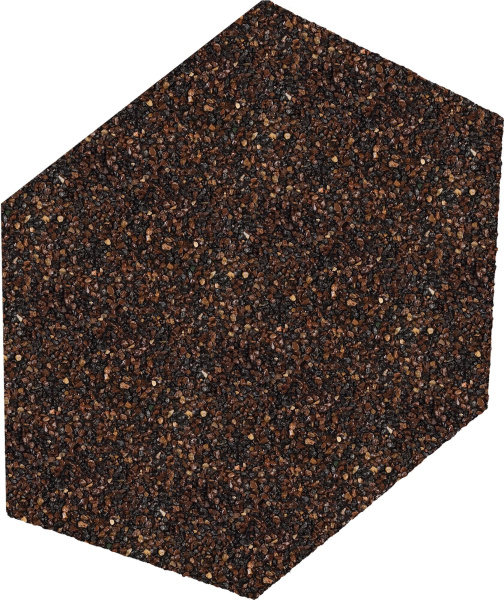 Заглушка треугольного конька Gerard сталь цвет 121 (0,165м)