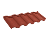 Композитная черепица LUXARD Roman бордо