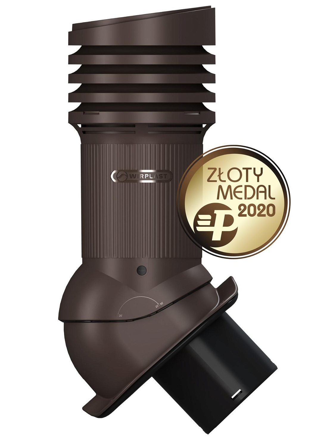 Вентиляционный выход Wirplast Wirovent Evo Perfekta E29 150 RAL 8019
