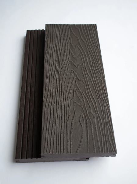 Террасная доска Bergia Solid Linden (венге), липа/крупный вельвет