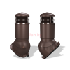 Вентиляционный выход Wirplast Wirovent Plus K95 изолированный (утепленный) RAL 8017