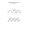 Профилированный лист Н-114x750-A (ПЭ-01-9003-1)