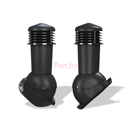 Вентиляционный выход Wirplast Wirovent Plus K94N неизолированный RAL 9005