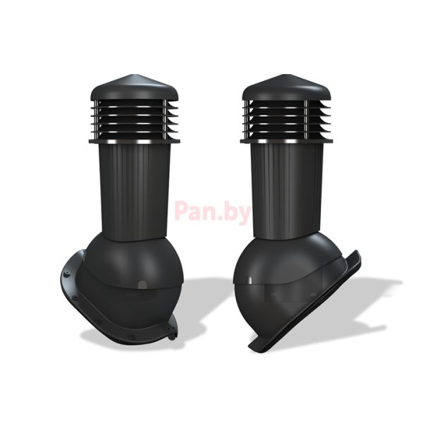 Вентиляционный выход Wirplast Wirovent Plus K94N неизолированный RAL 9005