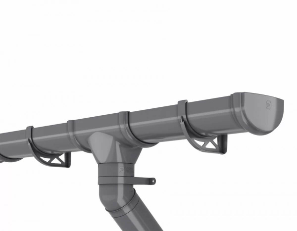 ТН ОПТИМА хомут трубы, серый, шт