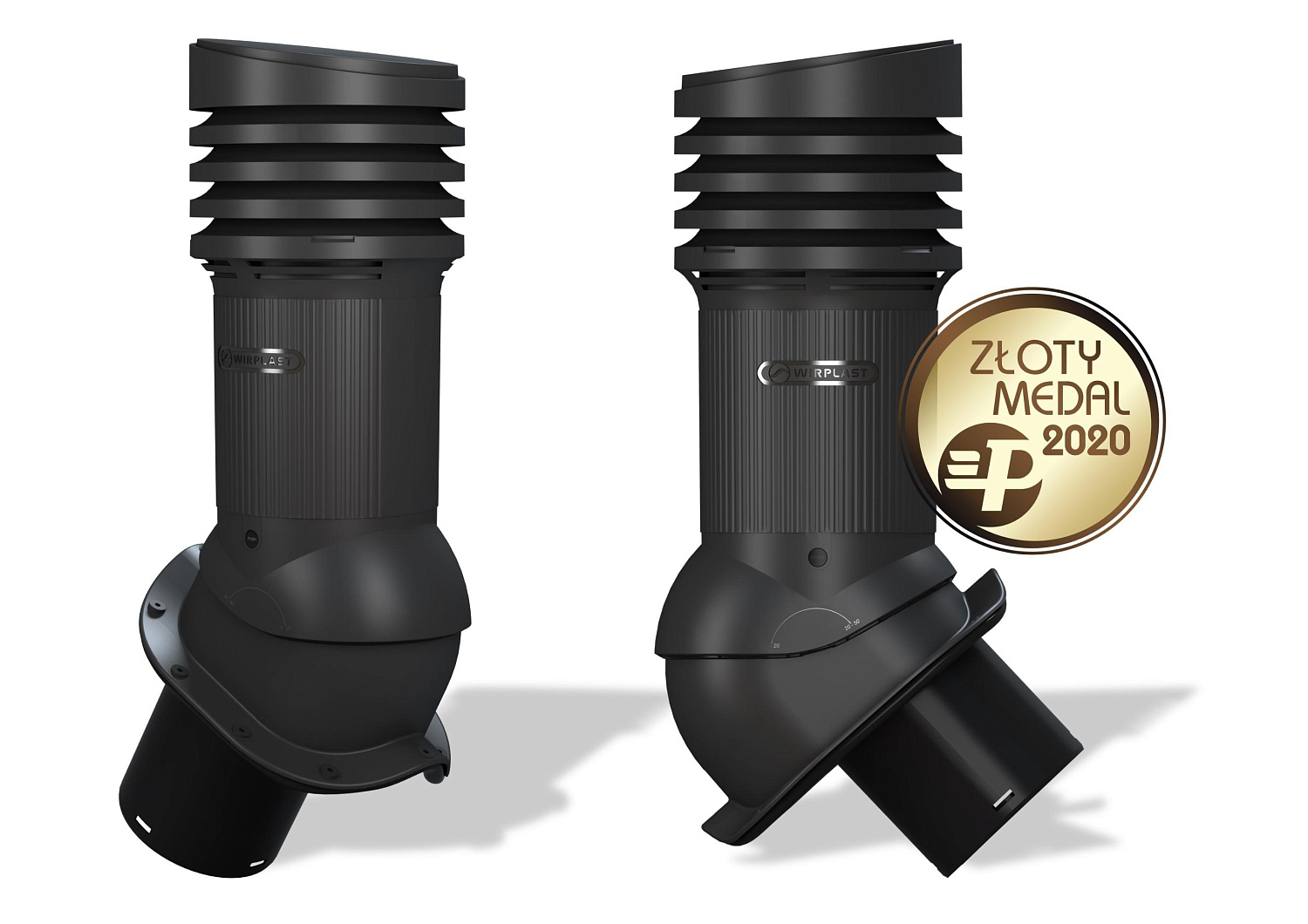 Вентиляционный выход Wirplast Wirovent Evo Perfekta E30 150 RAL 9005